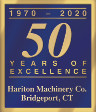 50 years of excellence Hariton Machinery Company